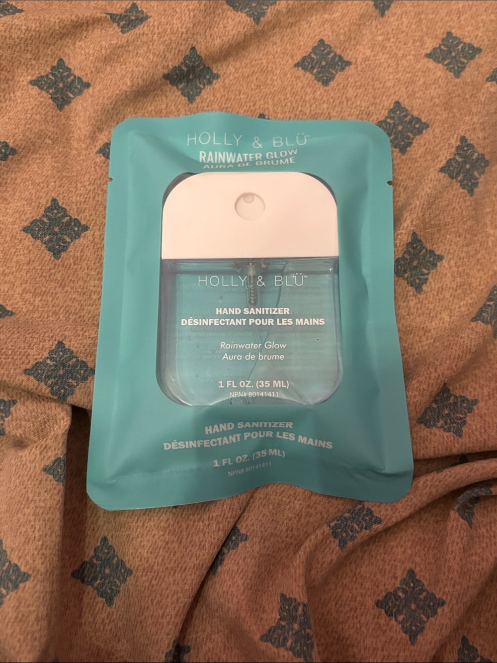 Rainwater Glow Hand Sanitizer - Teal
